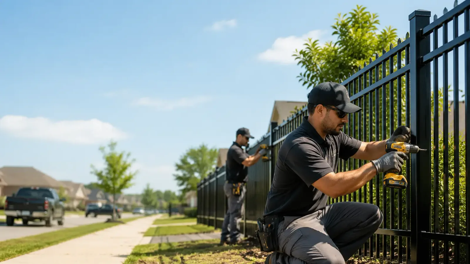 Metal Fence Installation in South Houston, TX
